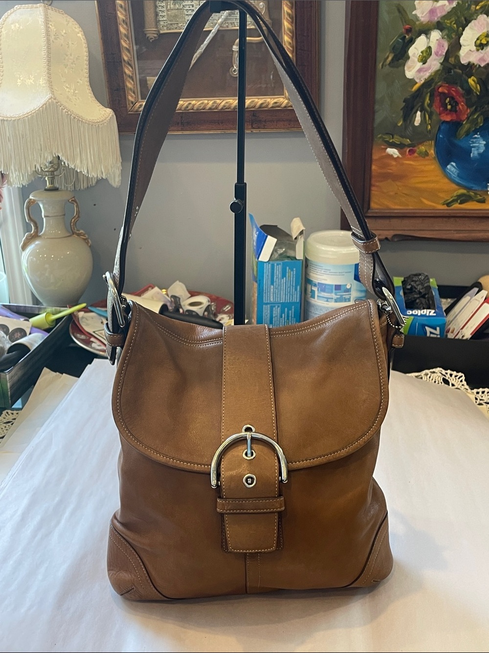 Coach Vintage Soho Glove Tanned Saddlebag/crossbody. 2001 -9481